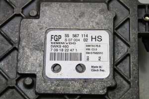 Opel Astra H (2004–2010) Engine control unit 55567114 - 2