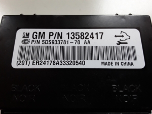 Opel Mokka (2012–2020) Control unit 13582417 - 3
