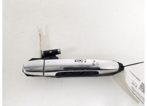 Rear side door exterior handle and its parts