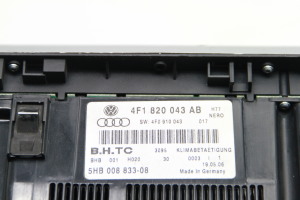 AUDI A6 ALLROAD C6 (2004–2011) Heater control panel 4F1820043AB - 4
