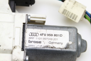 AUDI A6 ALLROAD C6 (2004–2011) Esiukse aknatõstuki mootor 4F0959801D - 3
