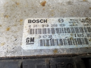 Opel Zafira A (1999–2005) Motorsteuergerät 24417169 - 3
