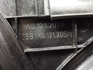 Volkswagen Tiguan (2007–2016) Dzesēšanas ventilators un tā daļas 1K0121207A - 4