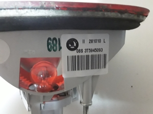 Skoda Superb (2008–2015) Tagatuli tagaluugil 3T5945093 - 2