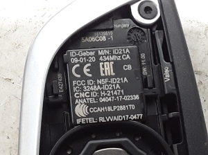 BMW 5 SERIES G30 (2016–2026) Süütevõti 16129510 - 2