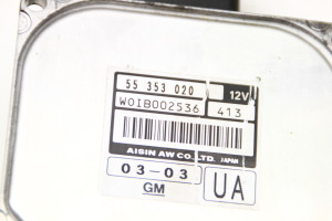 Opel Vectra C (2002–2008) Getriebesteuergerät 55353020 - 3