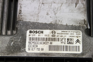 Peugeot 307 I (2000–2009) Motorsteuergerät 9661773380 - 4