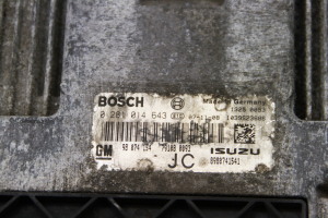 Opel Astra H (2004–2010) Motorsteuergerät 98074154 - 4