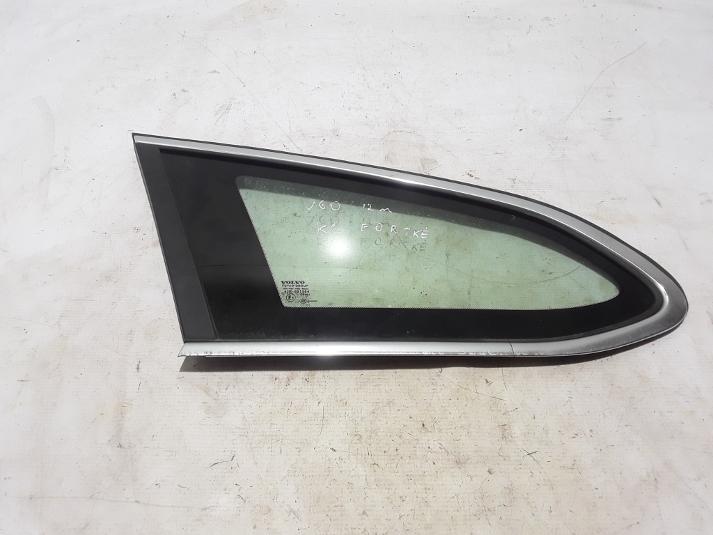 VOLVO V60 1 generation (2010-2020) Vitre de carrosserie arrière côté gauche 31218020 22449978