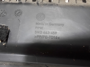 Volkswagen Tiguan (2007–2016) Innenverkleidung Heckblech (Ladekante) 5N0863459 - 2