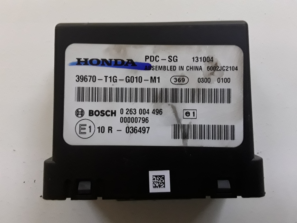 HONDA CR-V 4 generation (2012-2019) Блок PDC 0263004496, 39670T1GG010M1 23825722