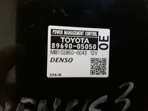 TOYOTA Avensis T27 (2008–2019) Control unit 8969005050 - 2