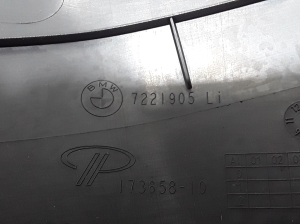 BMW 3 SERIES F30 (2011–2018) Esipiilari siseviimistlus 7221905 - 3