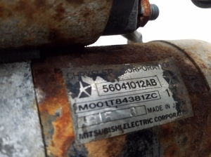 Jeep Cherokee XJ (1984–2001) Starter 56041012AB - 2