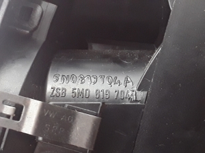 Volkswagen Tiguan (2007–2016) Armaturenbrett Lüftungsgitter 5M0819704 - 3