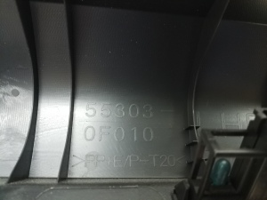 TOYOTA Corola Verso R1 (2004–2009) Dashboard and its parts 553030F010 - 3
