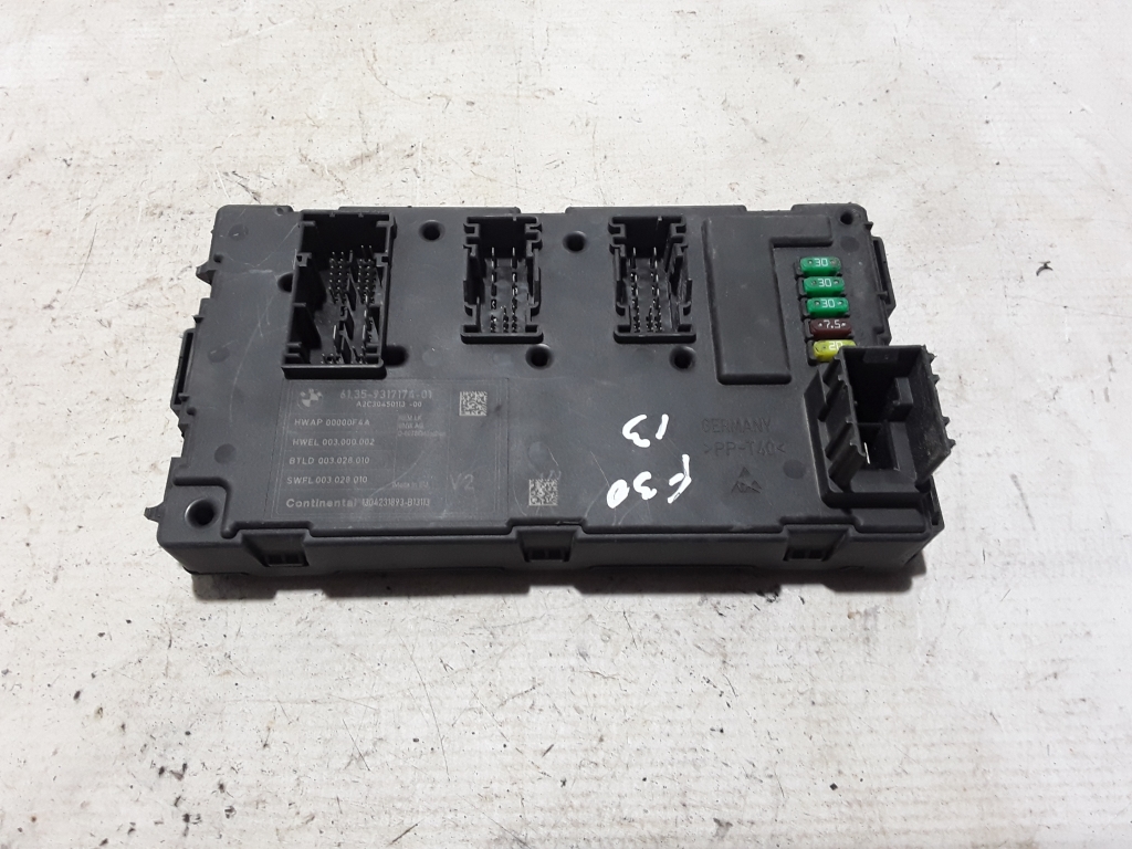 BMW 3 Series F30/F31 (2011-2020) Other Control Units 9317174 22450276