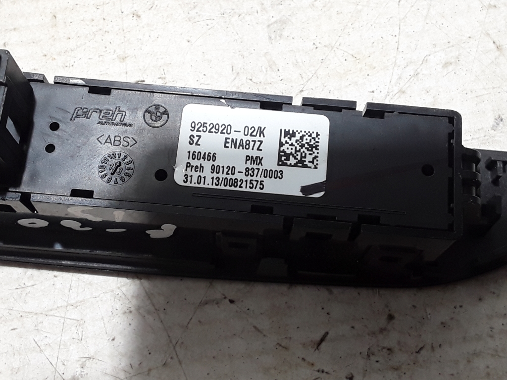 BMW 3 Series F30/F31 (2011-2020) ESP switch 9252920 22450269