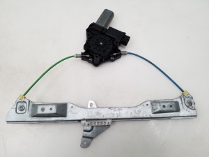 Opel Corsa D (2006–2014) Front door window regulator and its parts - 2