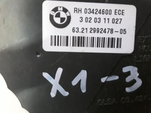 BMW X1 E84 (2009–2015) Rear corner light 03424600 - 3