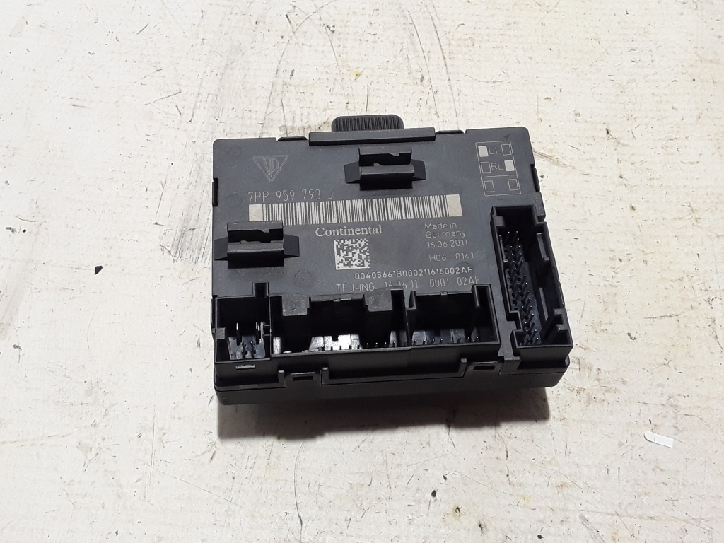 PORSCHE Panamera 970 (2009-2016) Front Left Door Control Unit 7PP959793J 22450137