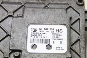 Opel Astra H (2004–2010) Engine control unit 55567114 - 2