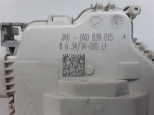 AUDI A1 8X (2010–2018) Rear side door lock 8X0839015 - 3