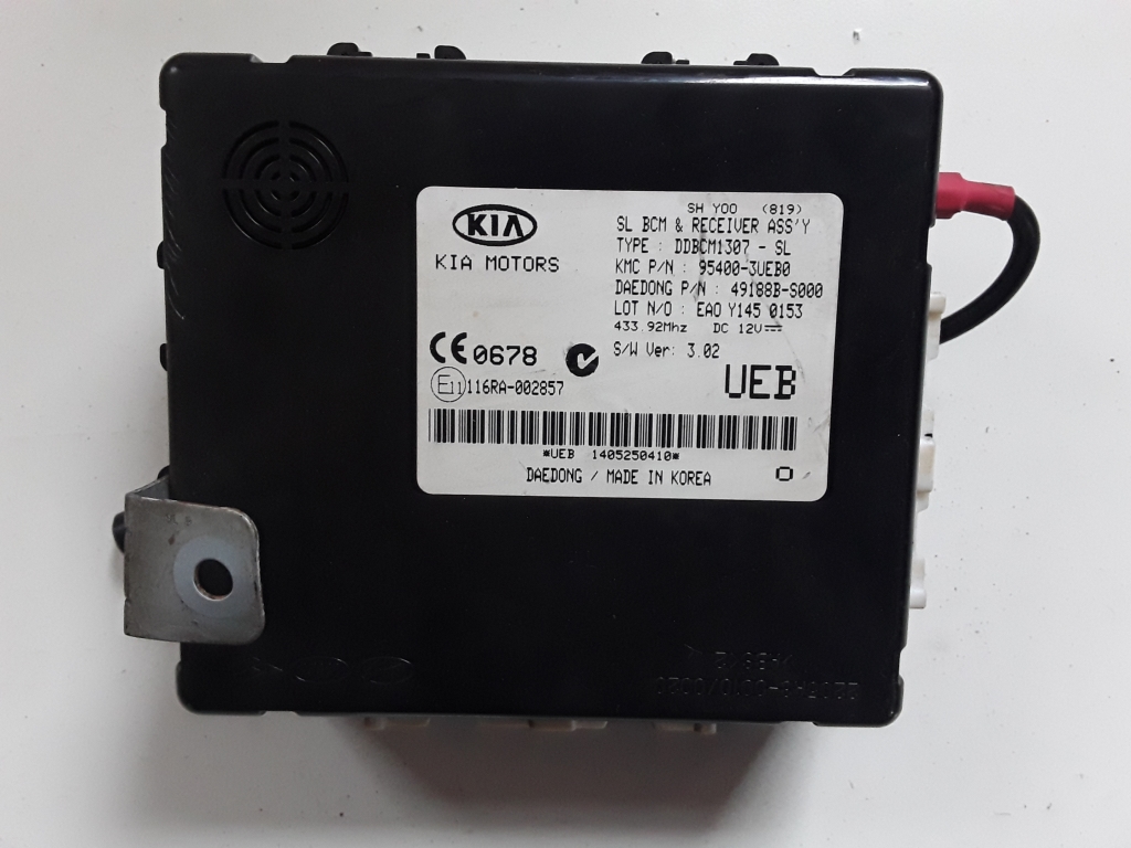 Kia Sportage (2010–2016) Centrālās atslēgas vadības bloks 49188BS000