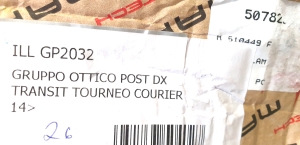 Ford Transit (2012–2026) Eckleuchte hinten ET76-13405-AB - 2