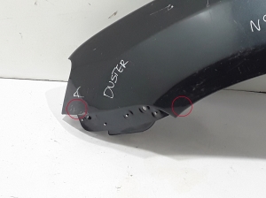 Dacia Duster (2010–2017) Front fender 631012718R - 2