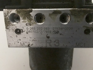 Subaru Impreza (2007–2012) Bloc ABS 0265232083 - 2