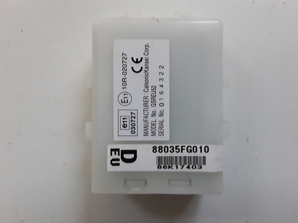 SUBARU Impreza 3 generation (2007-2014) Central locking control unit 88035FG010 24553594