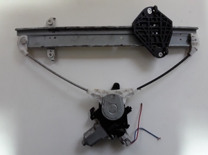 Subaru Impreza (2007–2012) Rear side door window regulator and its parts 807010 - 2