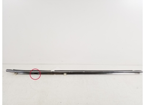 Rear side door outer window molding - 