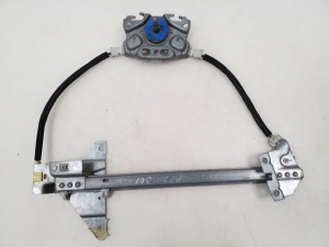 Rear side door window regulator and its parts - 