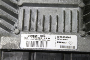 RENAULT Megane II (2002–2009) Motorsteuergerät 8200565863 - 3
