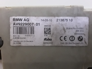 BMW 5 SERIES F10 (2010–2017) Antenni võimendi 9229007 - 3