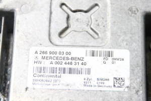 Mercedes Benz A-Class 169 (2004–2012) Engine control unit A2669000300 - 2