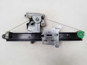 Rear side door window regulator and its parts - 