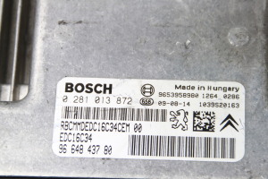 Peugeot 308 (2007–2015) Engine control unit 9664843780 - 2