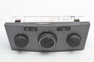 Heater control panel