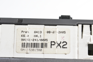 Opel Zafira B (2005–2014) Heater control panel \90151241 - 4