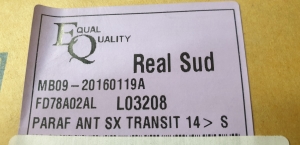 Ford Transit (2012–2026) Front fender FD78A02AL - 3