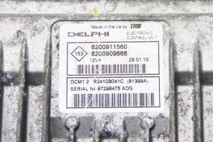 RENAULT Modus (2004–2012) Engine control unit 8200911560 - 2