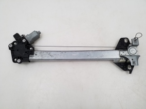 Rear side door window regulator and its parts - 