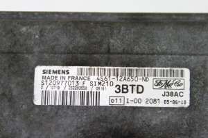 Ford Fusion (2002–2005) Engine control unit 4S6112A650ND - 4