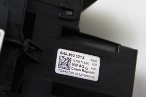 Skoda Rapid (2011–2026) Switch and its parts 6RA953521L - 5
