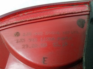 Volkswagen Bora (1998–2005) Tagumine nurgatuli 1J5945096AB - 3