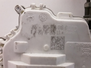AUDI A1 8X (2010–2018) Rear side door lock 8X0839016C - 2