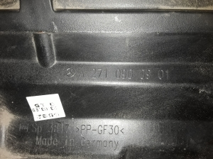 Mercedes Benz SLK-Class 171 (2004–2011) Luftfiltergehäuse A2710900901 - 2
